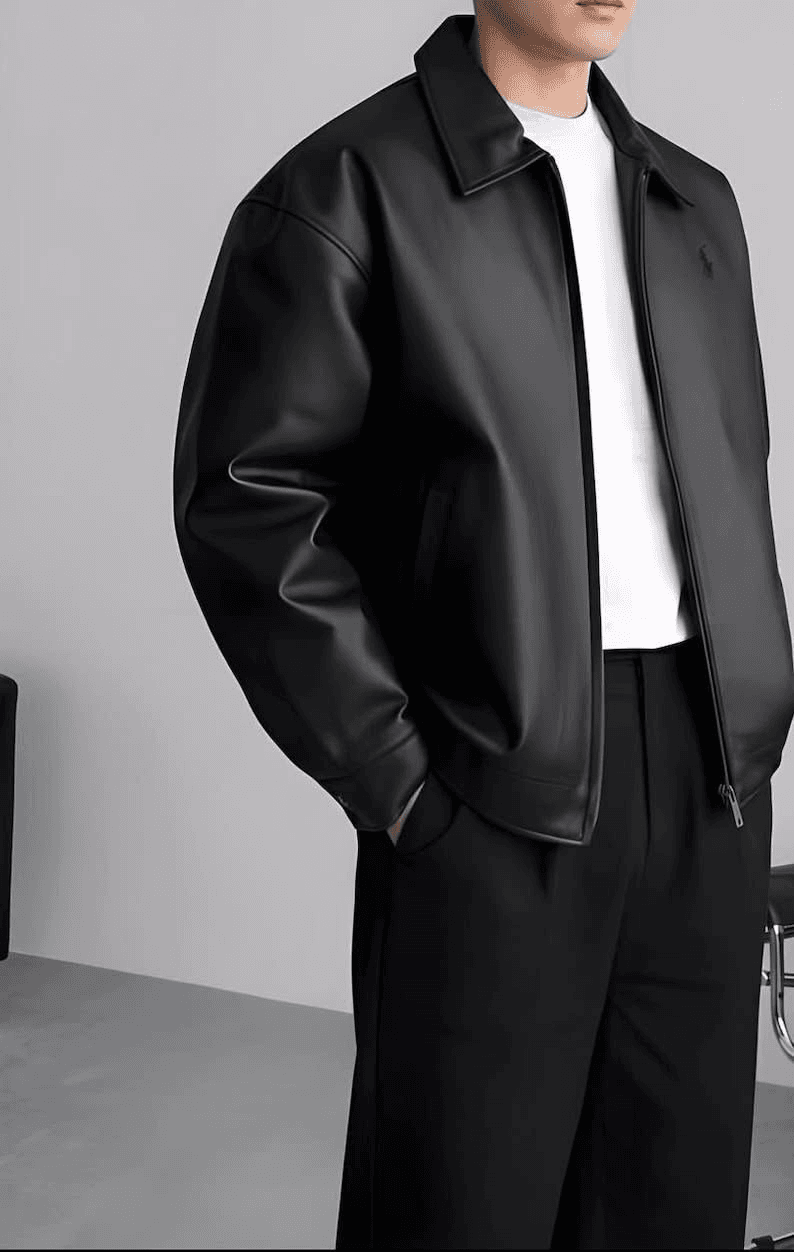 Leather jacket 